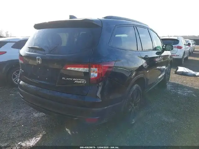 HONDA PILOT AWD BLACK EDITION 2022