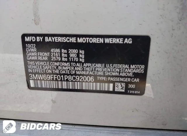 BMW 330I 2022