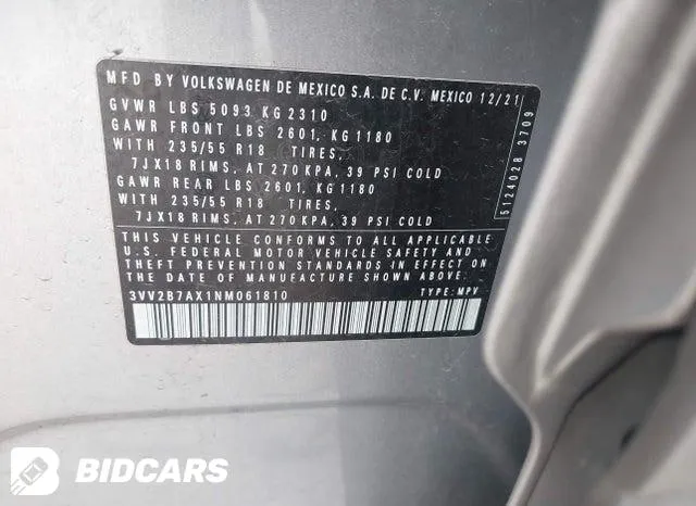 VOLKSWAGEN TIGUAN 2.0T SE 2021