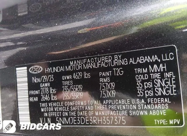 HYUNDAI TUCSON LIMITED 2024