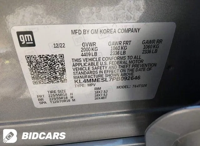 BUICK ENCORE GX SELECT AWD 2023