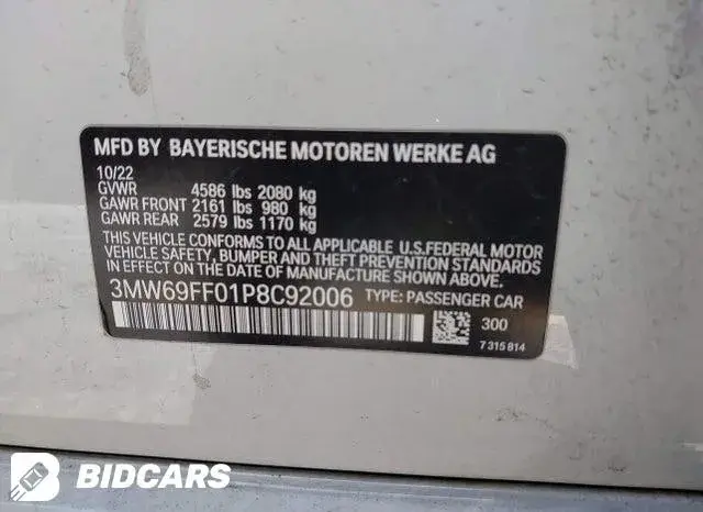 BMW 330I 2022