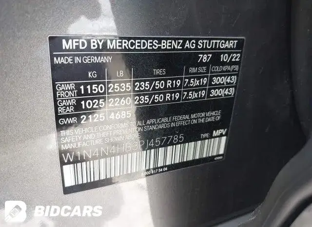 MERCEDES-BENZ GLA 4MATIC 2022
