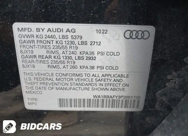 AUDI Q5 PREMIUM PLUS 40 TFSI QUATTRO S TRONIC 2023