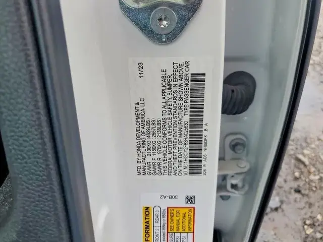 HONDA ACCORD TOURING HYBRID 2024