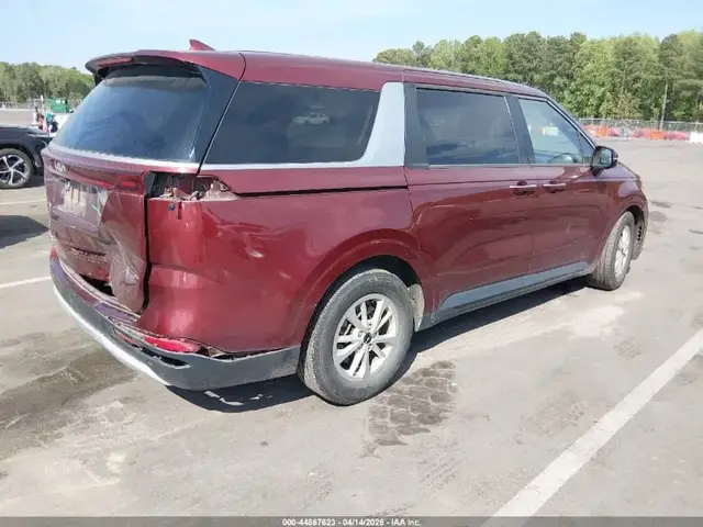 KIA CARNIVAL MPV SEAT CARNIVAL MPV LX SEAT 2022