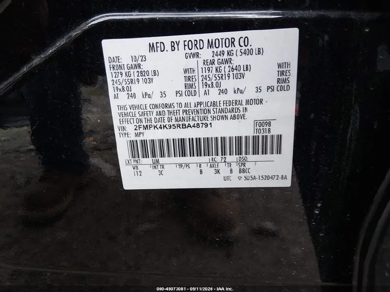 FORD EDGE TITANIUM 2024