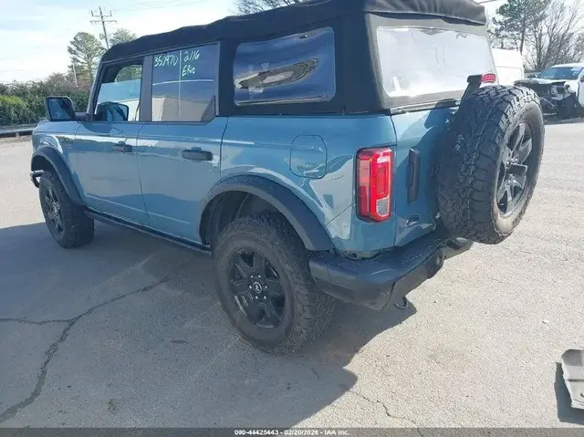 FORD BRONCO BLACK DIAMOND 2022