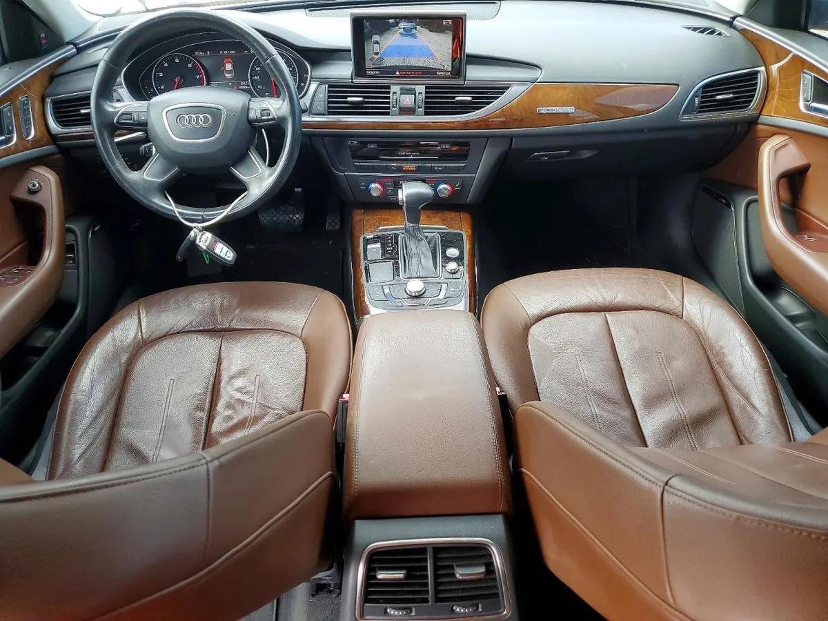 AUDI A6 PREMIUM PLUS КОЖА ПОДОГРЕВ СИДЕНИЙ МУЛЬТИМЕДИА MMI КАМЕРА ЗАДНЕГО ВИДА 2014