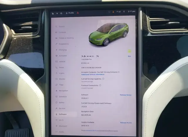 TESLA MODEL X LONG RANGE 2020