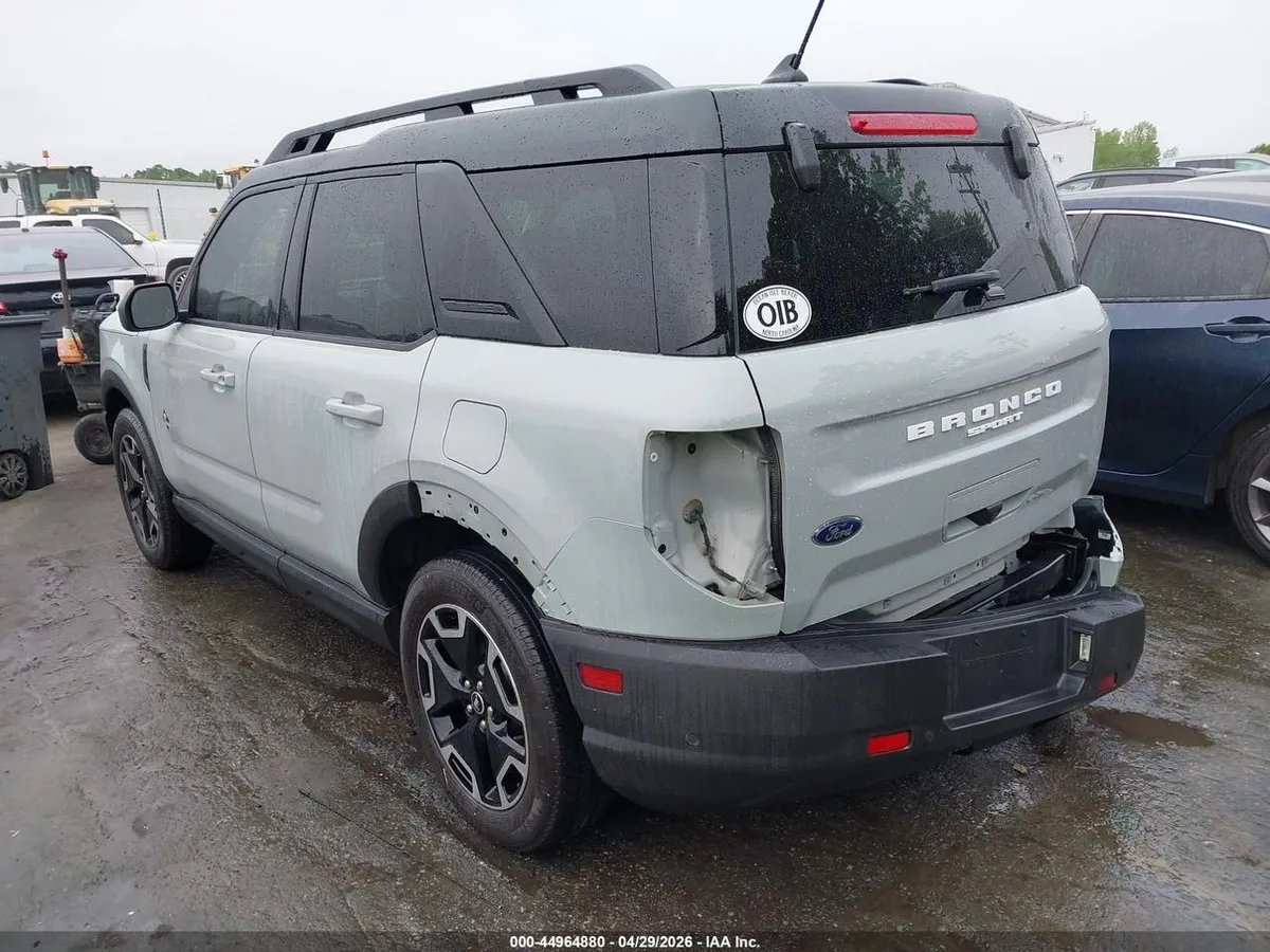 FORD BRONCO SPORT OUTER BANKS 2022