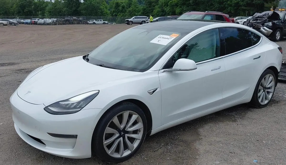 TESLA MODEL 3 БЕЛЫЙ КУЗОВ ПАНОРАМНАЯ КРЫША АВТОПИЛОТ ПРЕМИАЛЬНЫЙ САЛОН ЛИТЫЕ ДИСКИ 2020