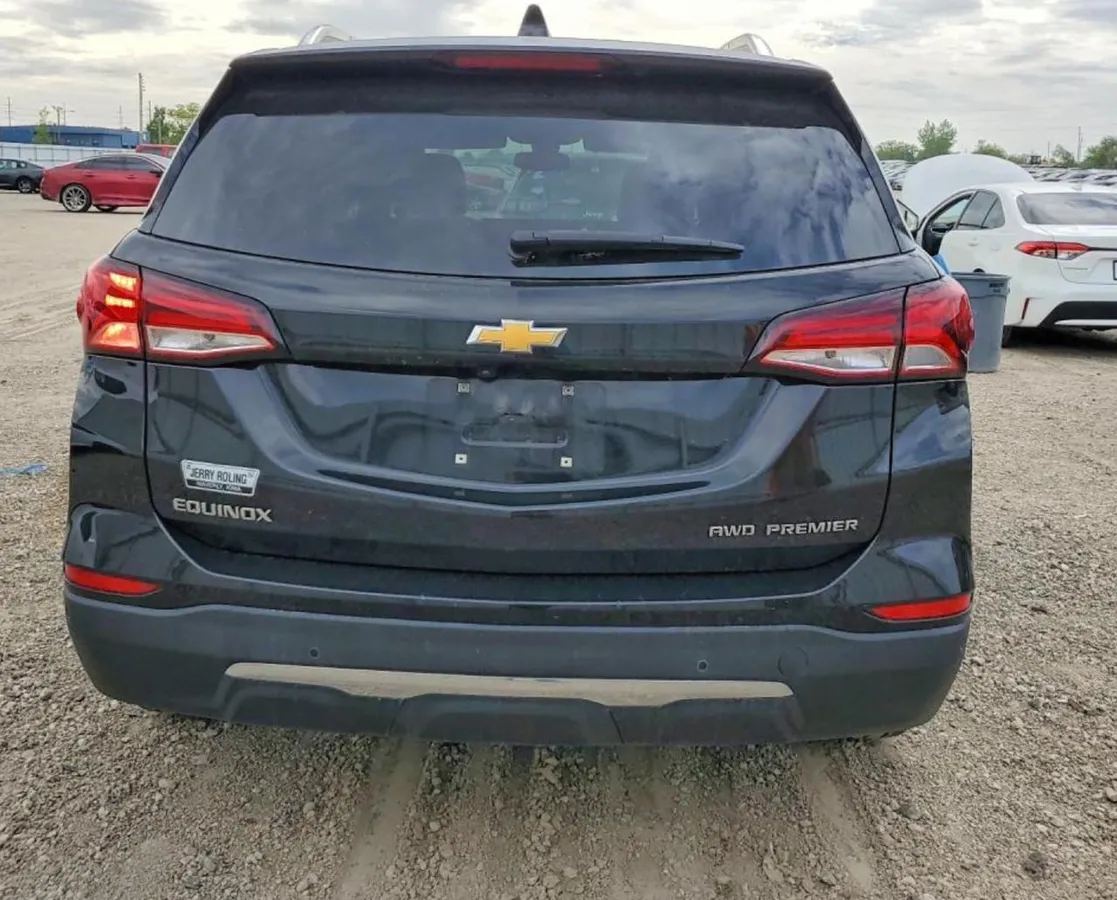 CHEVROLET EQUINOX МАКСИМАЛЬНАЯ PREMIER. ЧЕРНЫЙ КУЗОВ КОЖАНЫЙ САЛОН СВЕТОДИОДНАЯ ОПТИКА КЛИМАТ-КОНТРОЛЬ КНОПКА ЗАПУСКА 2023