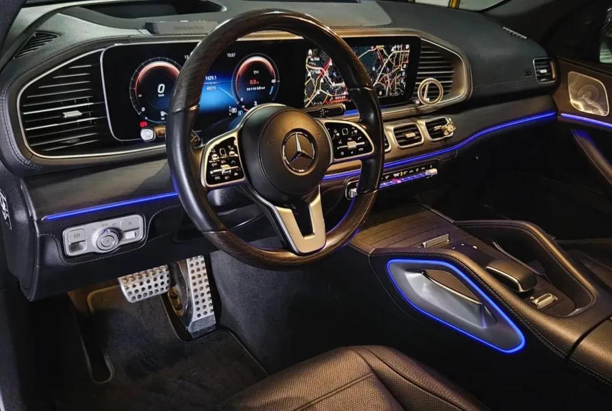 MERCEDES-BENZ GLS ПАНОРАМА ДОВОДЧИКИ ДВЕРЕЙ (GHOST DOOR CLOSING) ВЕНТИЛЯЦИЯ ПОДОГРЕВ И МАССАЖ СИДЕНИЙ (ВСЕ РЯДЫ) МОНИТ 2022
