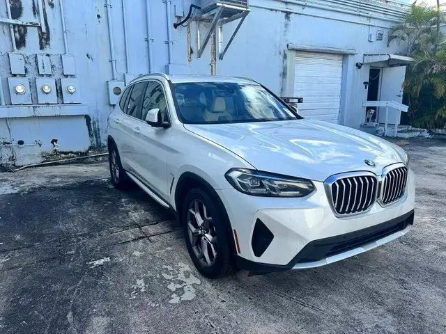 BMW X3 XDRIVE3 WHITE 2022