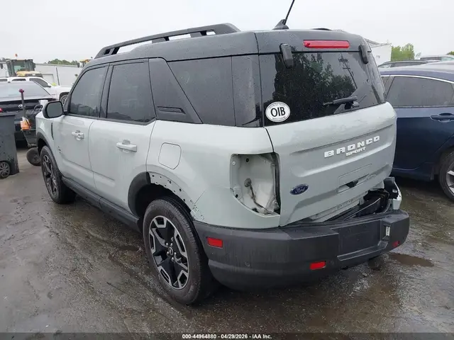 FORD BRONCO SPORT OUTER BANKS 2022