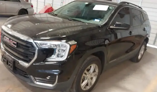 GMC TERRAIN ЧЕРНЫЙ КУЗОВ ТКАНЕВЫЙ САЛОН КЛИМАТ-КОНТРОЛЬ КНОПКА ЗАПУСКА БЕСКЛЮЧЕВОЙ ДОСТУП КАМЕРА ЗАДНЕГО ВИДА ЛИ 2022