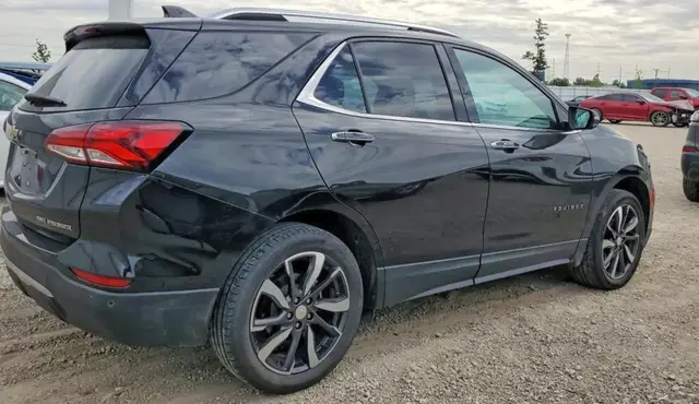 CHEVROLET EQUINOX МАКСИМАЛЬНАЯ PREMIER. ЧЕРНЫЙ КУЗОВ КОЖАНЫЙ САЛОН СВЕТОДИОДНАЯ ОПТИКА КЛИМАТ-КОНТРОЛЬ КНОПКА ЗАПУСКА 2023