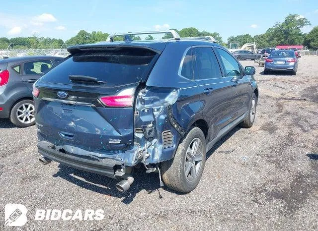FORD EDGE SEL ЦВЕТ СИНИЙ 2019