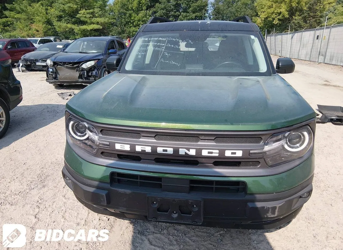 FORD BRONCO SPORT BIG BEND ЦВЕТ ЗЕЛЁНЫЙ 2023