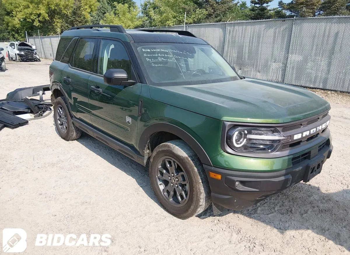 FORD BRONCO SPORT BIG BEND ЦВЕТ ЗЕЛЁНЫЙ 2023