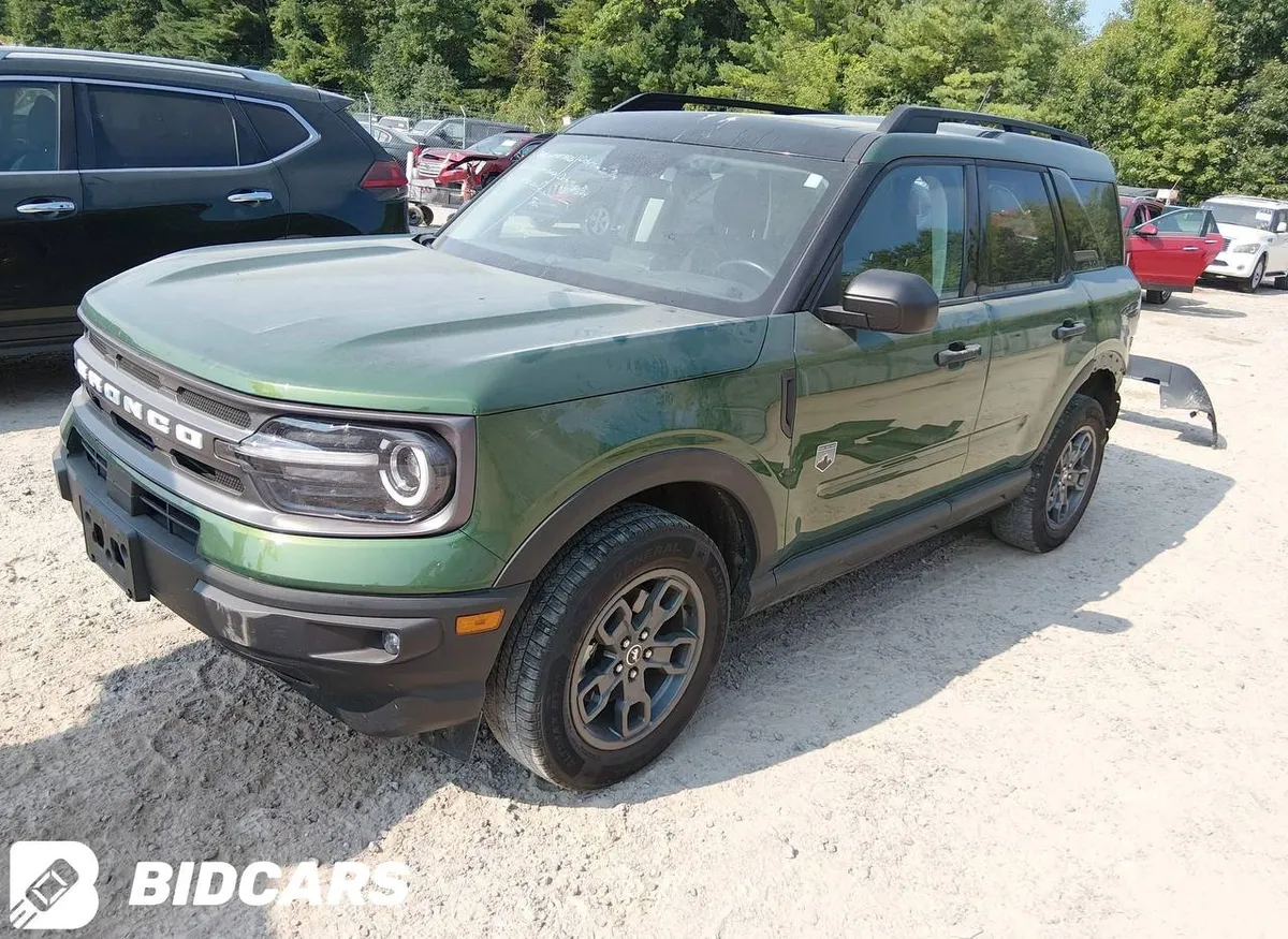 FORD BRONCO SPORT BIG BEND ЦВЕТ ЗЕЛЁНЫЙ 2023