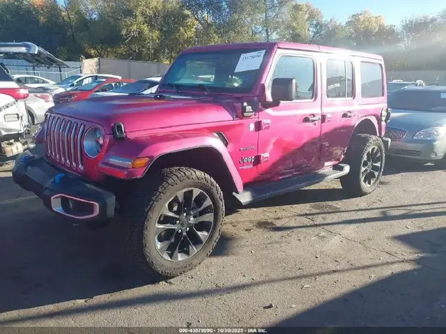 JEEP WRANGLER 4XE UNLIMITED SAHARA 2022
