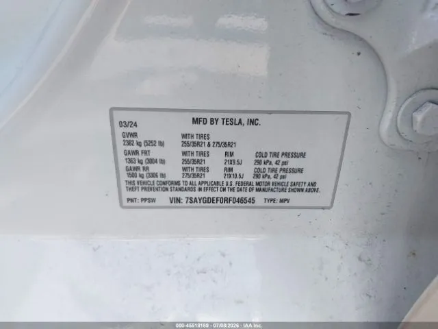 TESLA MODEL Y PERFORMANCE DUAL 2024