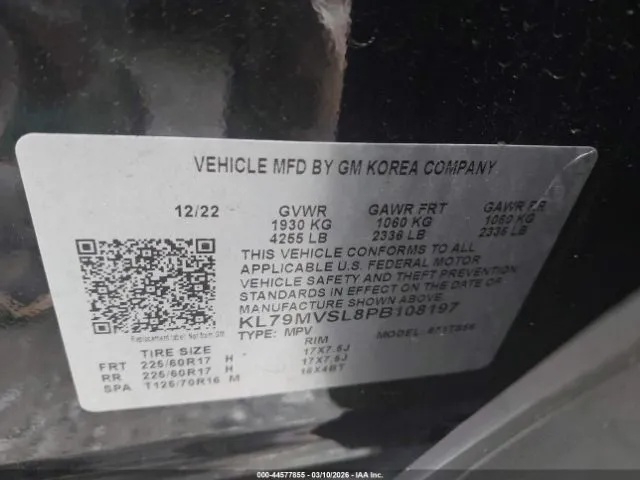 CHEVROLET TRAILBLAZER FWD ACTIV 2023