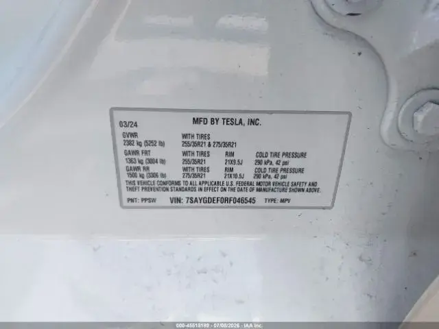TESLA MODEL Y PERFORMANCE DUAL 2024