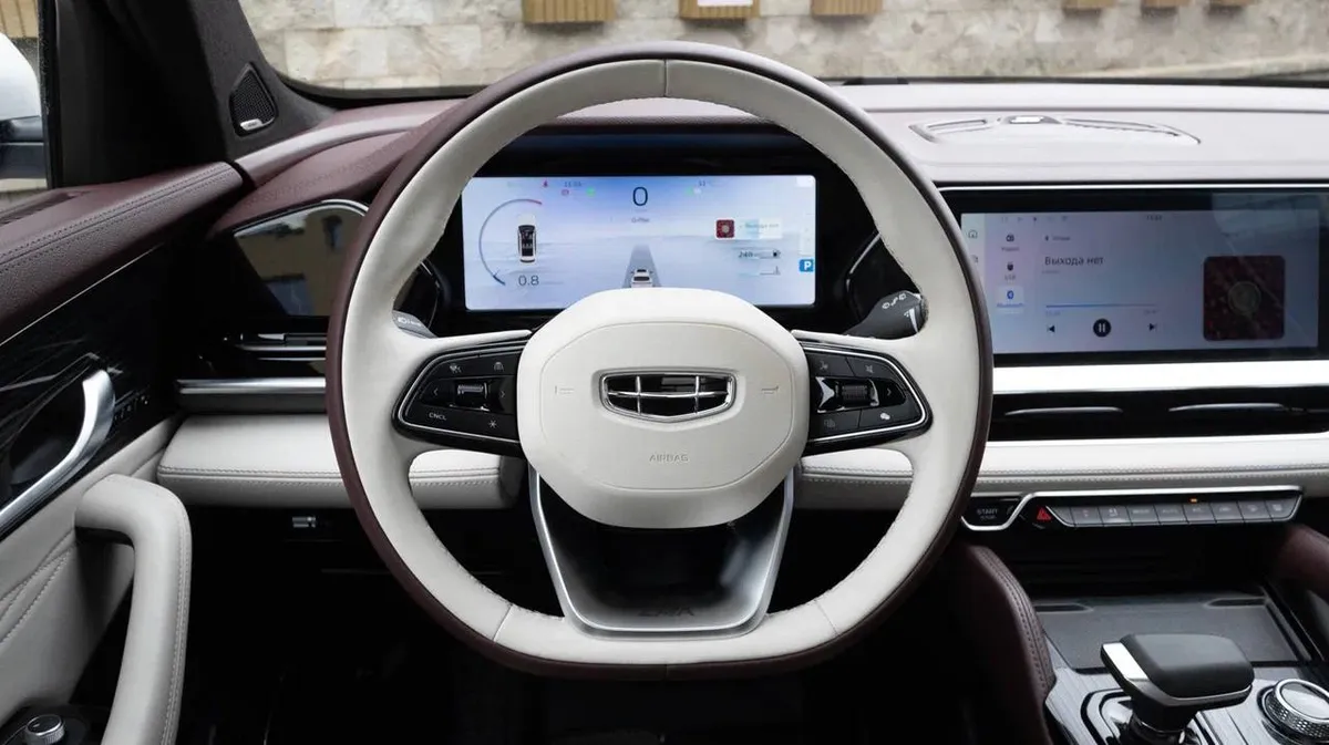 GEELY XINGYUE L 3Х-ЗОННЫЙ КЛИМАТ КОНТРОЛЬ 2021