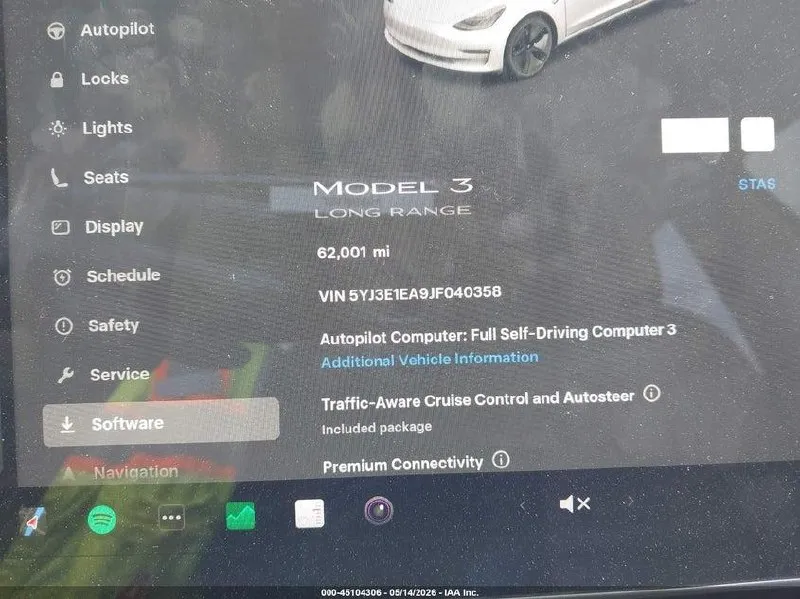 TESLA MODEL 3 LONG RANGE/MID 2018