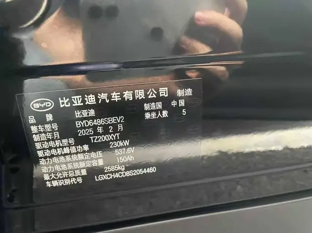 BYD Sea Lion 06 06 2025