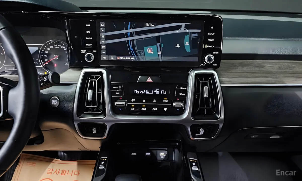KIA SORENTO TRENDY + БОГАТЫЕ ЗАВОДСКИЕ ПАКЕТЫ (STYLE DRIVE WISE 10.25-INCH NAVIGATION SNOW WHITE PEARL) 2022