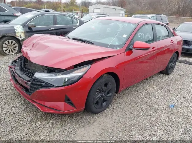 HYUNDAI ELANTRA BLUE ELANTRA HYBRID BLUE 2022