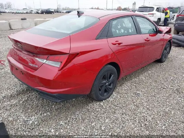 HYUNDAI ELANTRA BLUE ELANTRA HYBRID BLUE 2022